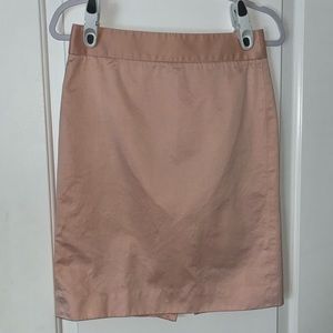 J. Crew pencil skirt peach 2